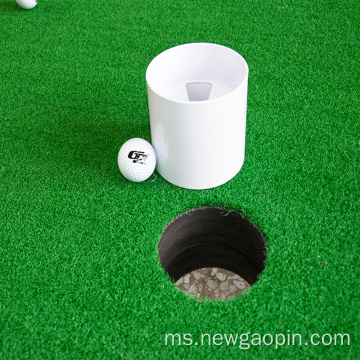 Golf Mat Mini Custom Menempatkan Luar Hijau